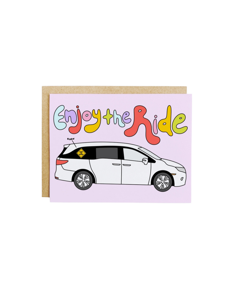 Enjoy The Ride Card