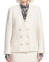 Evelyn Blazer Jacket Parchment