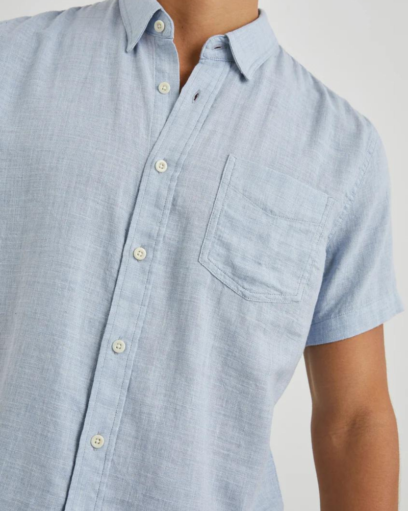 Fairfax Mens Shirt Blue Melange