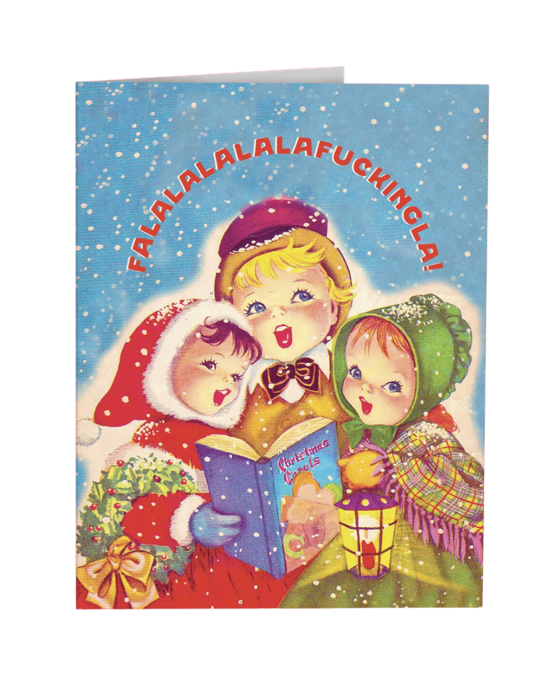 Falalalalala Christmas Card