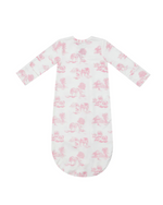 Farm Toile Gown Pink 0 3M