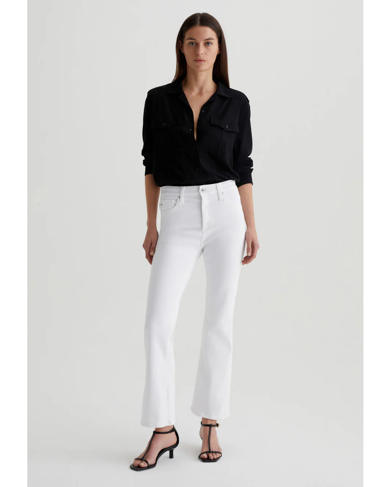 Farrah Boot Crop Gallery White