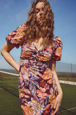 Fergie Dress Painterly Floral