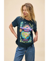 Fleetwood Mac Celestial Bouquet Boyfriend Tee Vintage Black