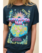 Fleetwood Mac Celestial Bouquet Boyfriend Tee Vintage Black