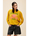 Fleetwood Mac Floral Reverse Sweatshirt Golden Daze