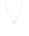 Floating Shape Necklace Heart