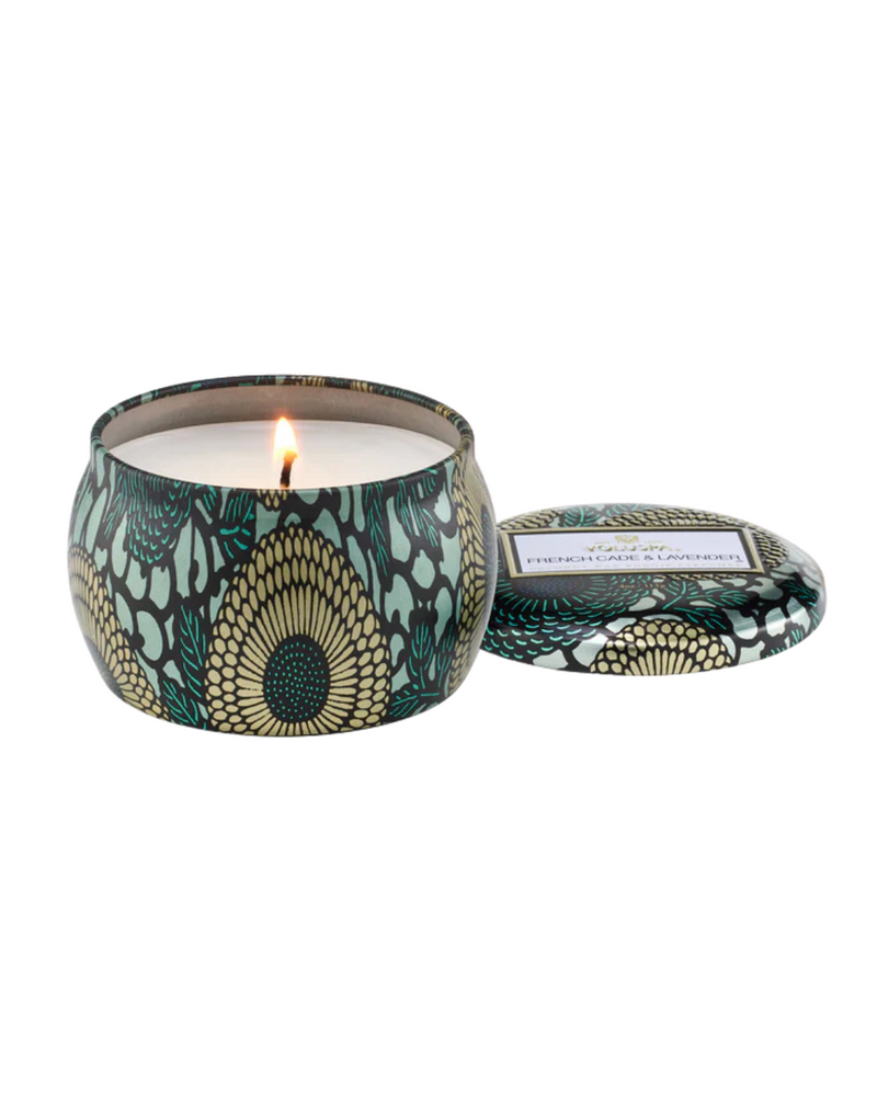 French Cade Lavender Candle Mini Tin