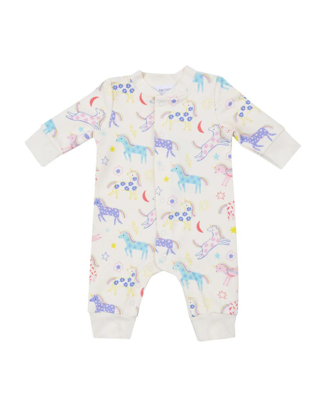 French Terry Unicorns Romper