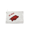 Game Day Beaded Pouch