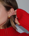 Gemma Statement Earrings Gold