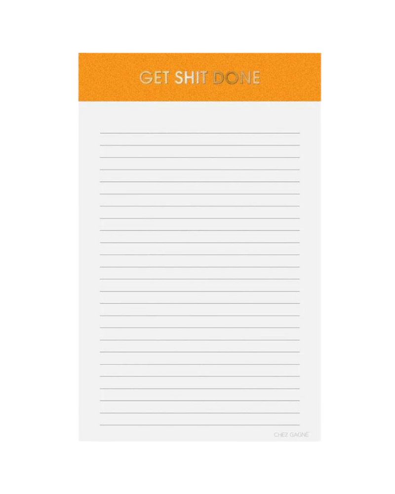 Get Shit Done Notepad