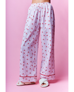 Gingham Cherry PJ Set