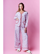 Gingham Cherry PJ Set