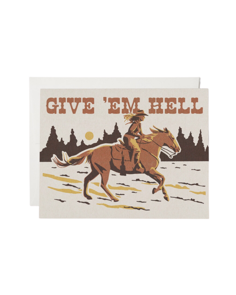 Give Em Hell Card