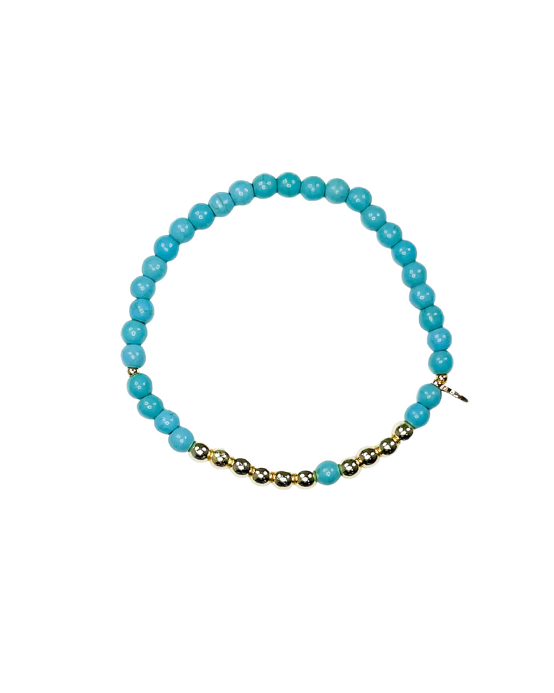 Gold Morse Code Bracelet