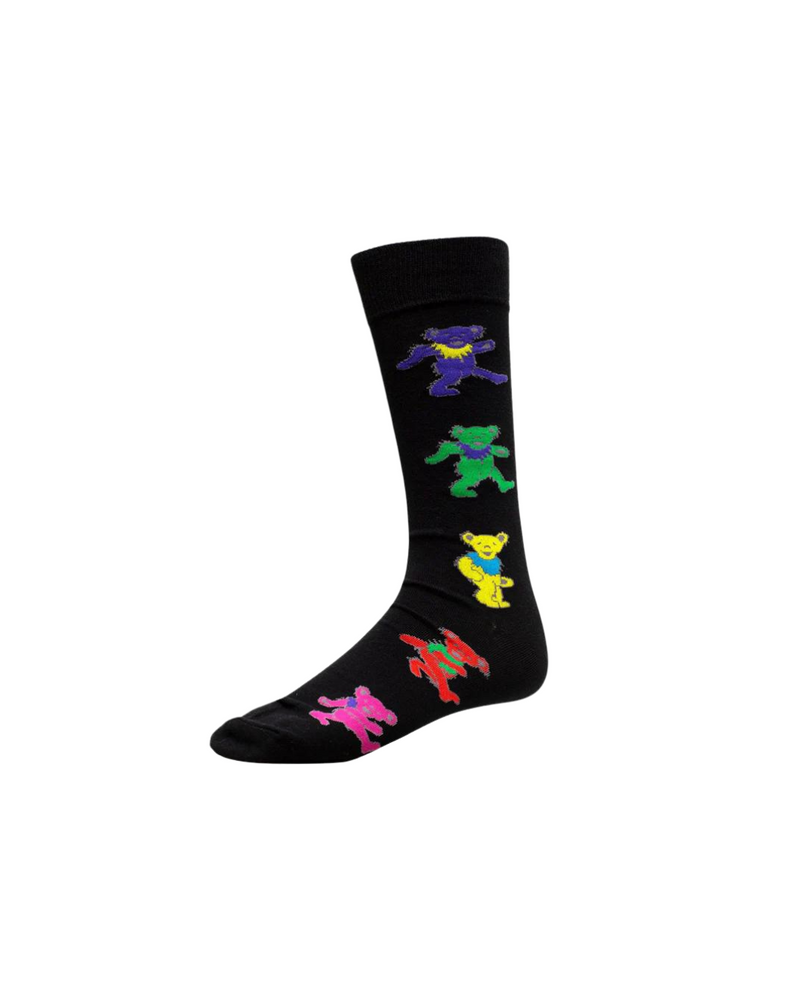 Grateful Dead Dancing Bear Mens Socks