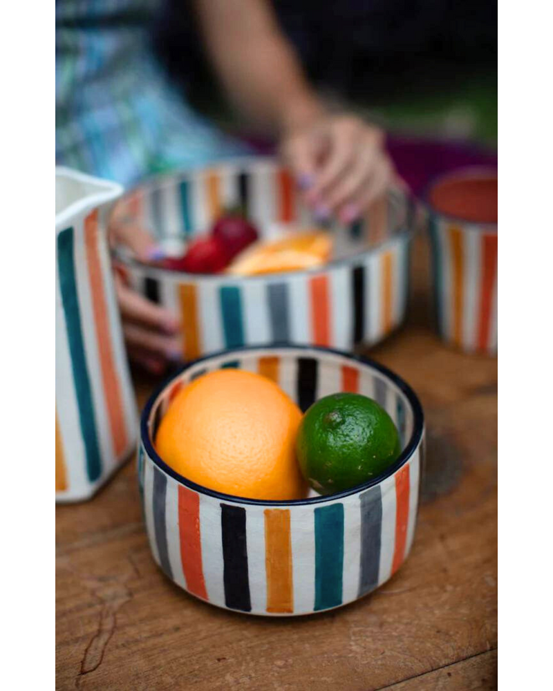 Hand Painted Salad Bowl Small