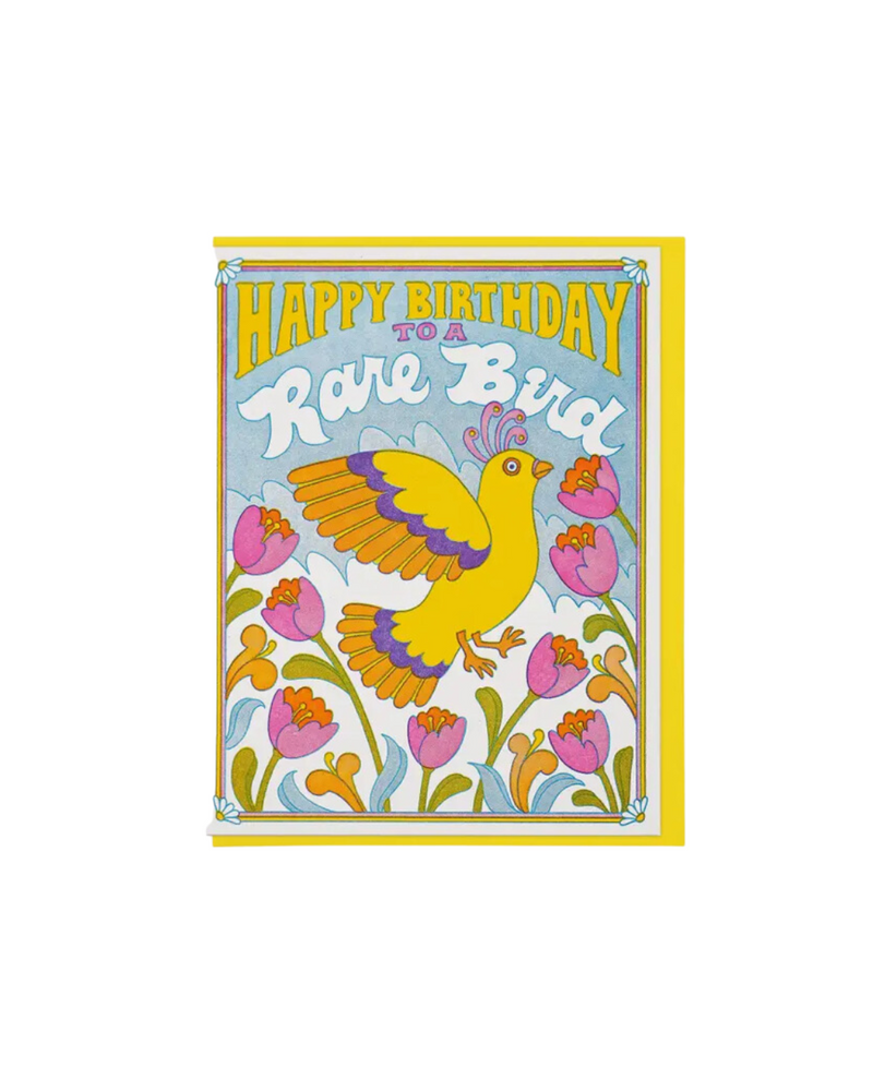 Happy Birthday To A Rare Bird Card