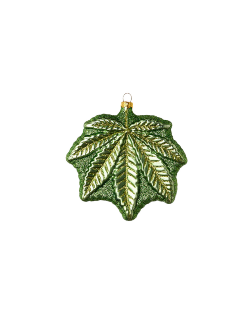 Happy Leaf Ornament