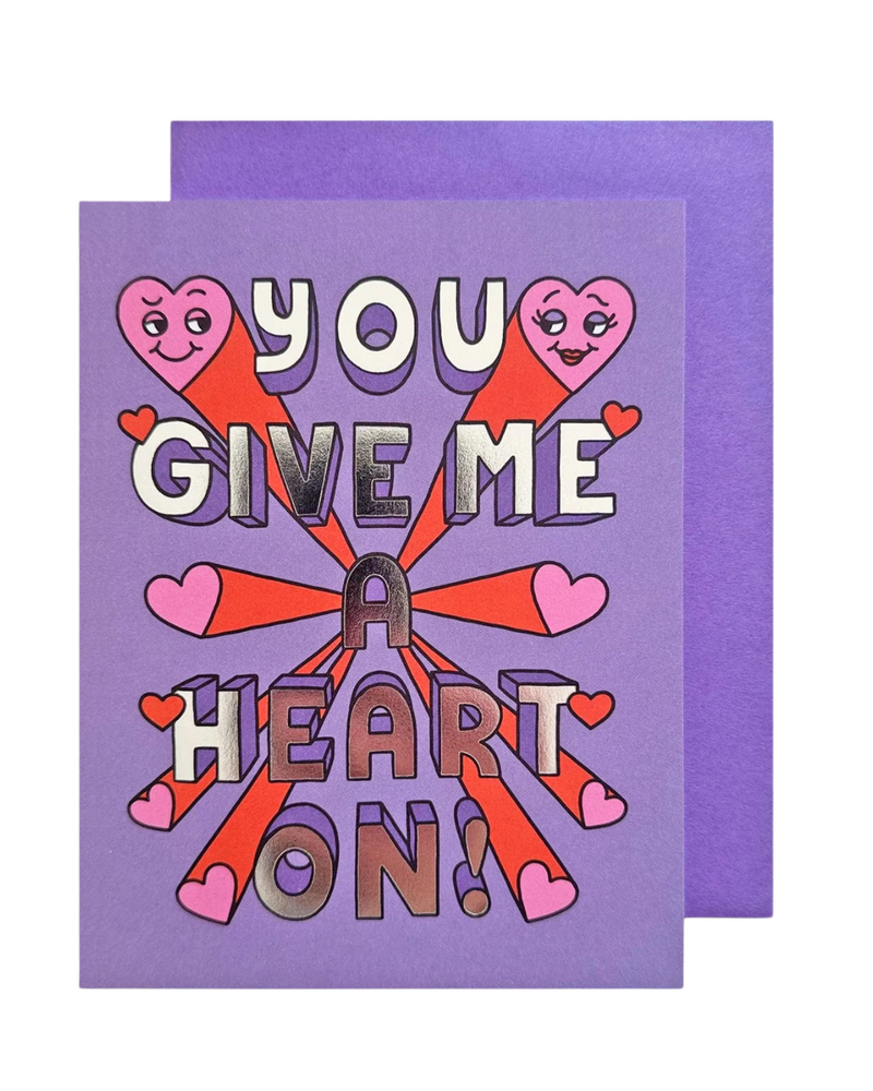 Heart On Card