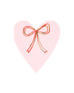 Heart With Bow Napkins