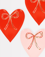 Heart With Bow Plates