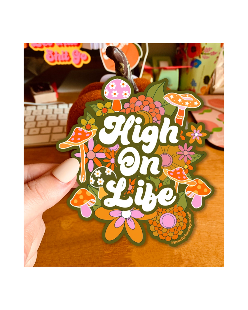 High On Life Sticker