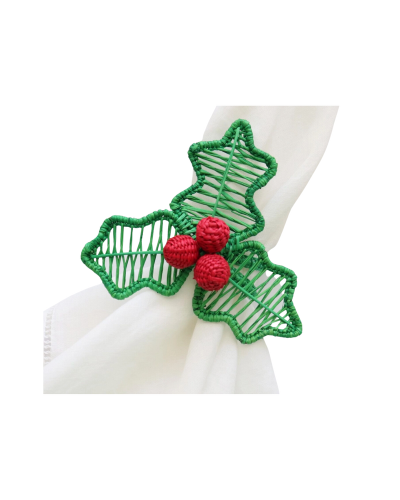 Holly Berry Napkin Ring