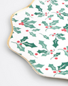 Holly Pattern Dinner Plates