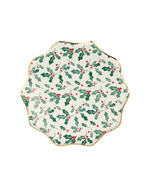 Holly Pattern Dinner Plates