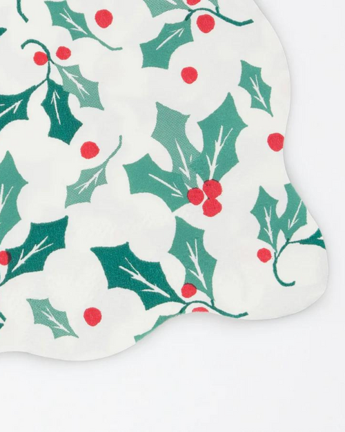 Holly Pattern Large Napkins