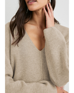 Hollyn Sweater Heather Oatmeal