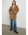 Hugo Fringe Coat Camel