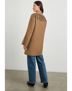 Hugo Fringe Coat Camel