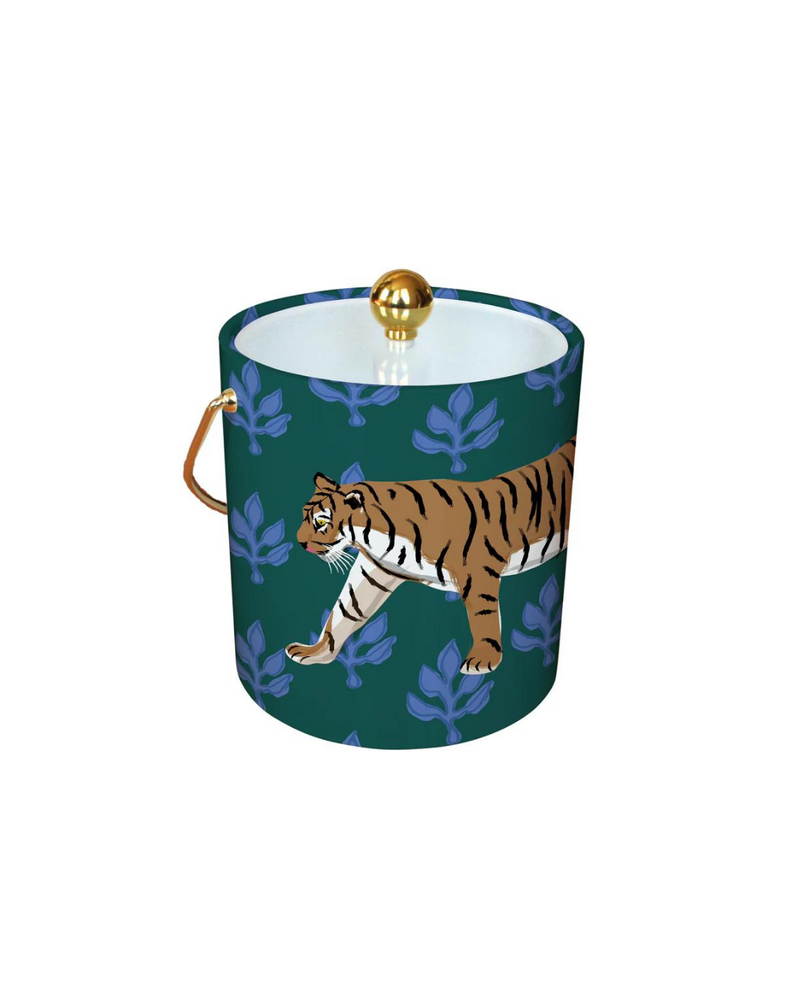 Ice Bucket Flora Tiger Green