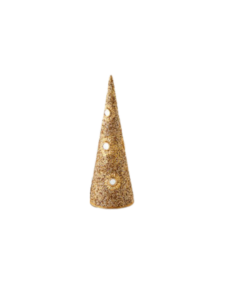 Jewel Encrusted Cone Tree S