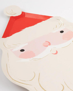 Jolly Christmas Santa Plates