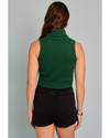 Joy Candy Canes Turtleneck Tank Green