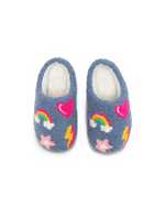 Kids Denim Icon Slippers