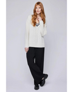 Kyla Cable Knit Sweater Cream