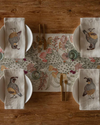 Lady Desert Quail Tea Towel