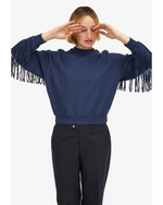 Le Drop Fringe Navy