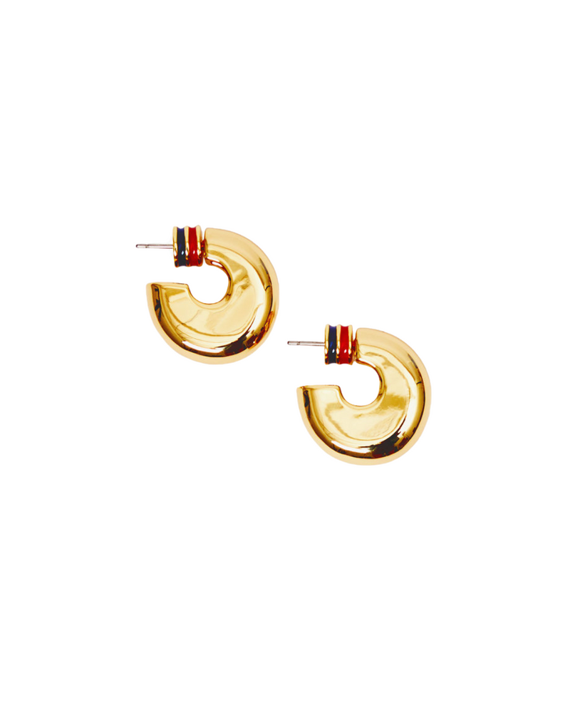 Le Hoop Earrings Gold