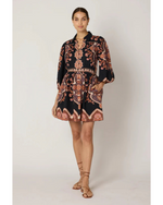 Leigh Mini Dress Dark Lagos