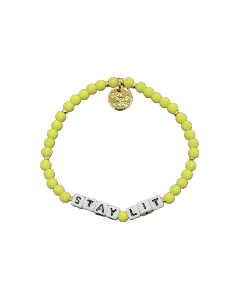 Little Word Bracelet Stay Lit