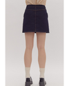 Livia Bow Pocket Denim Mini Skirt