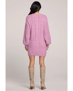 Macy Sweater Dress Orchid