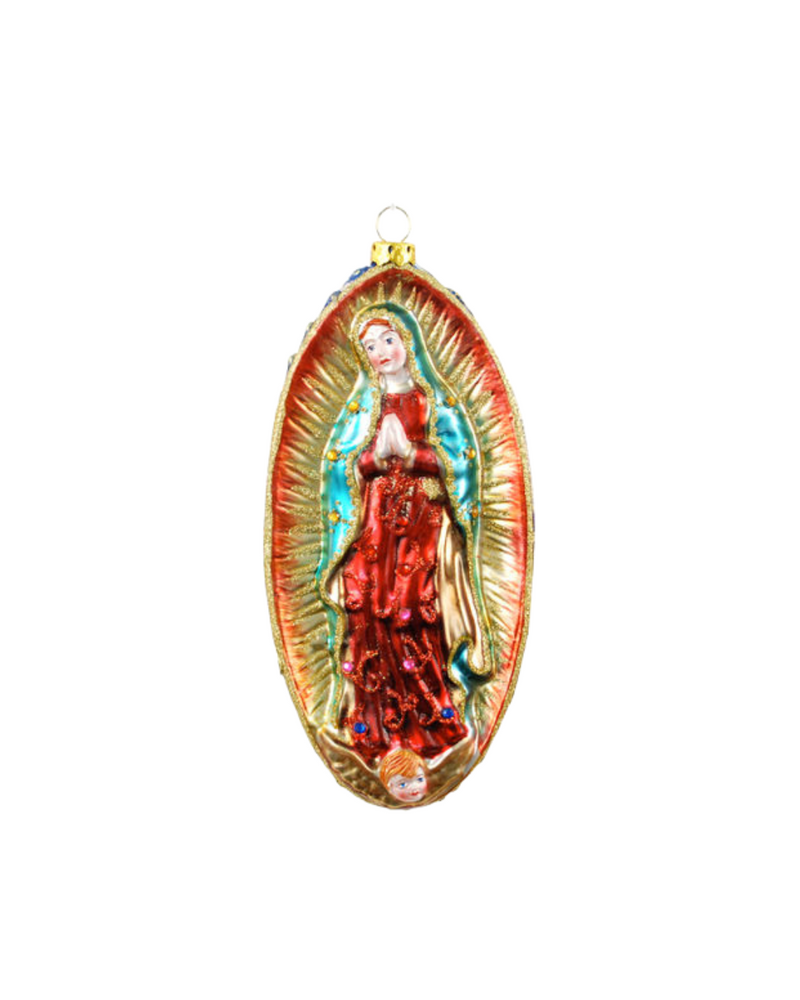 Madonna Glass Ornament