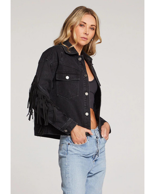 Marre Jacket Washed Black